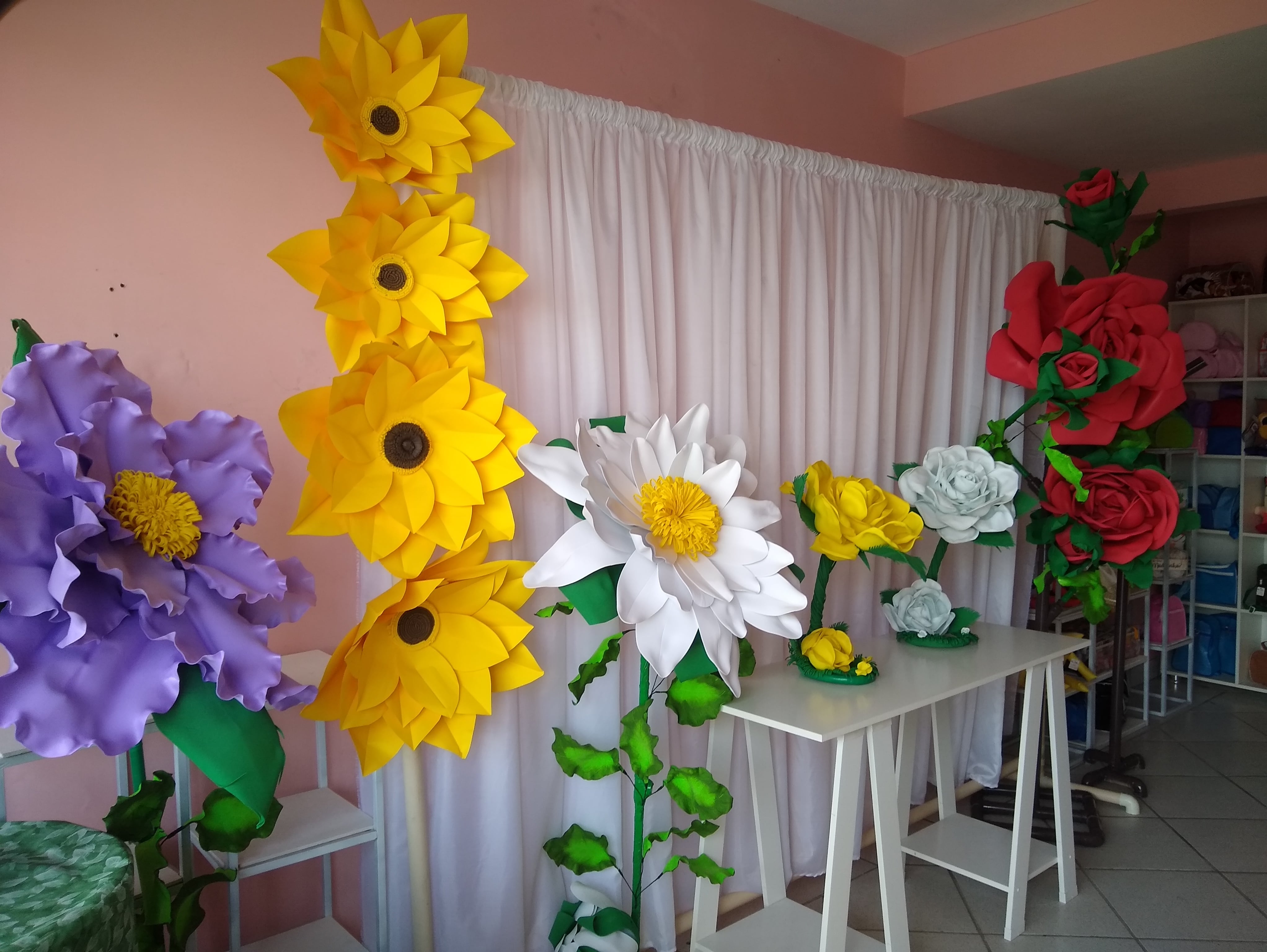 Flores gigantes